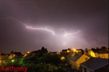 Orage sur le bassin minier : Nos lecteurs ont toujours le bon reflex(e)