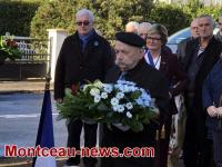 Commémoration du 11 novembre à Saint Bérain-sous-Sanvignes et Montceau