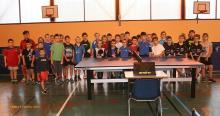 Compétitions départementales jeunes au COSEC Jean Moulin (Tennis de table)