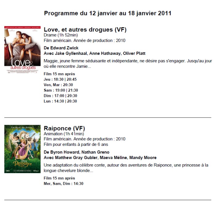 CINEMA MORVAN 110111