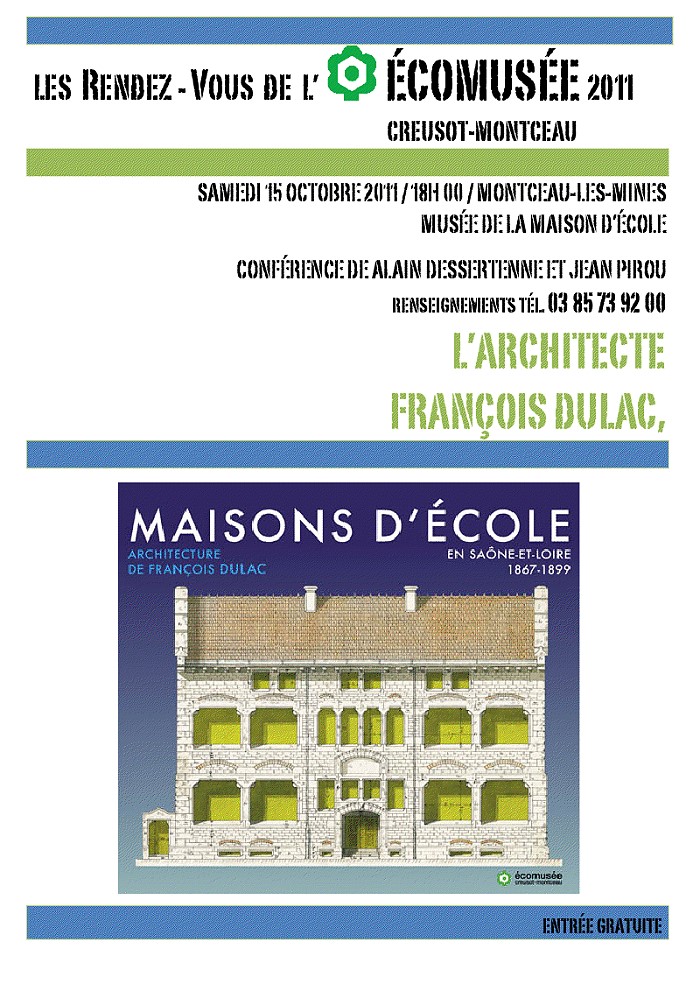 AFFICHE CONFERENCE MAISON ECOLE 6102011
