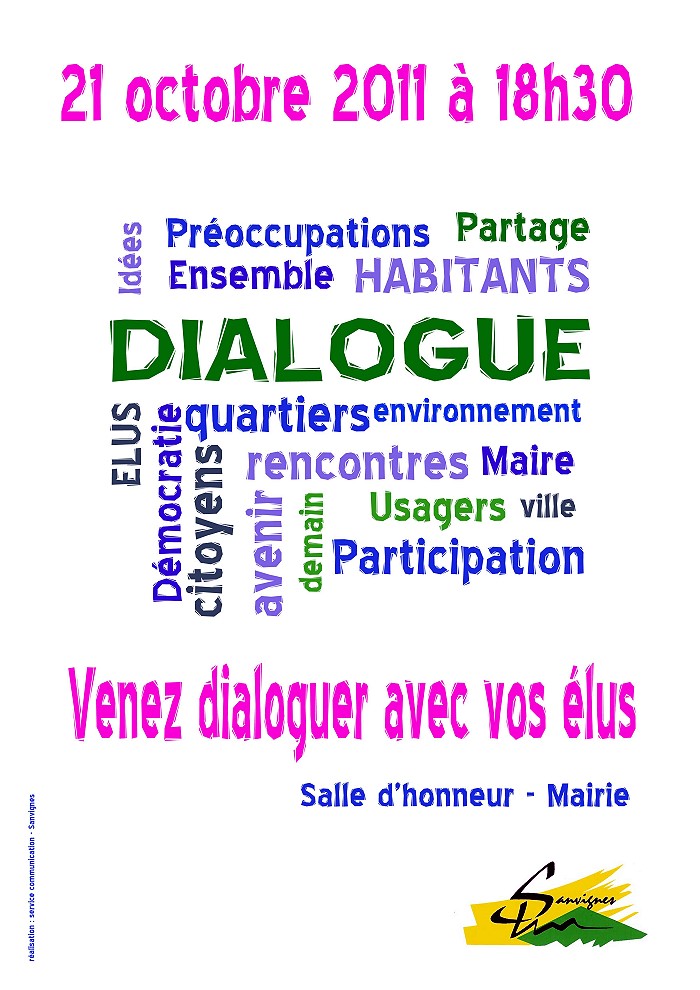 AFFICHE REUNION SANVIGNES 9102011
