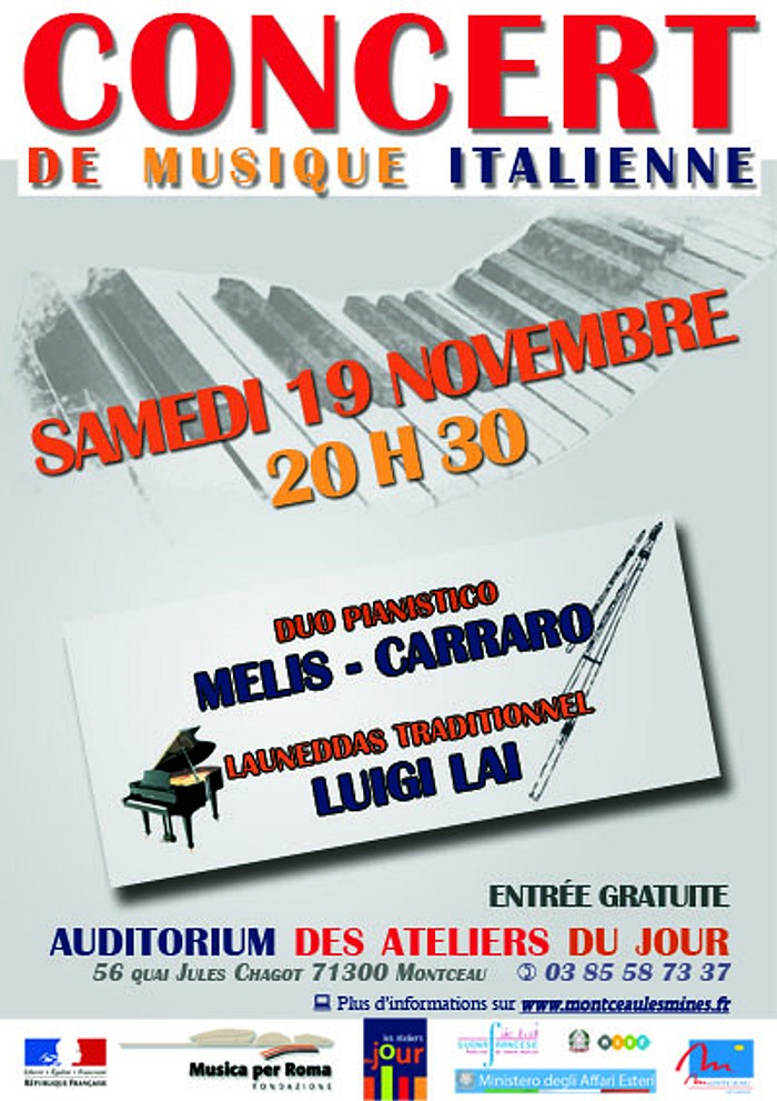 AFFICHE CONCERT MONTCEAU 17112011