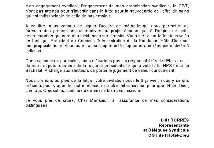 LETTRE CGT 24 12 20111