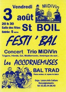 « Festi’bal » à Saint-Boil