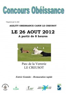 Agility Obéissance Canin Le Creusot
