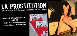 « La prostitution, une violence faite aux femmes et aux ﬁlles »