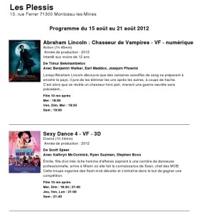 Cinéma Le Plessis (Montceau)
