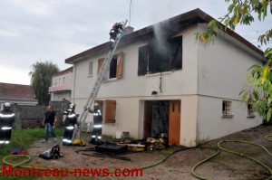 Incendie au Bois du Verne (Voir notre vidéo)