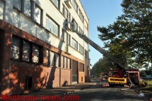 Incendie de l&rsquo;ancienne usine Blanchard (Montceau-les-Mines)