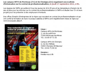 Campus AFPA de Montceau-les-Mines
