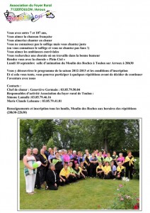 Chorale « Plein ciel » (Toulon-sur-Arroux)