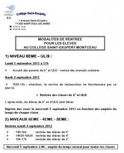 Collège Saint-Exupéry (Montceau-les-Mines)