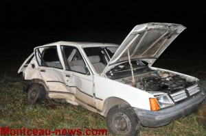 Collision entre deux voitures ce vendredi soir à Ciry-le-Noble