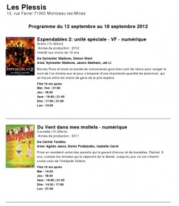 Cinéma Le Plessis (Montceau)