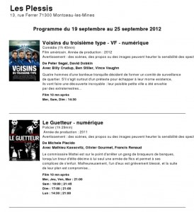 Cinéma Le Plessis (Montceau)