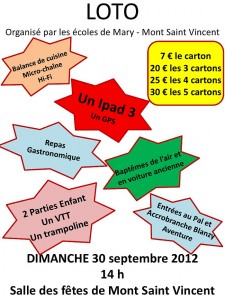 Ecoles de Mary – Mont-Saint-Vincent