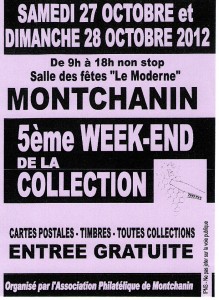 5ème week-end de la collection à Montchanin