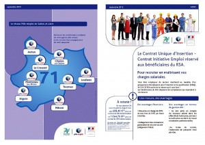 « Contrat Unique d’Insertion – Contrat Initiative Emploi réservé aux bénéficiaires du RSa »