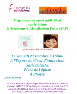 Comité Eugénie Cotton Femmes Solidaires de Montceau-les-Mines et Alccol Assistance