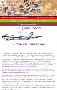 Association « Tous pour Lilou »