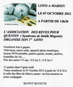 Association « Des rêves pour Quentin »