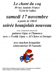 Bar « Le chant du coq » (Saint-Vallier)