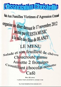 « Association Christelle » (d&rsquo;aide aux familles victimes d&rsquo;agression criminelle)