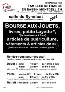 Familles de France en bassin montcellien