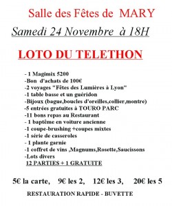 Téléthon 2012 (Mary)