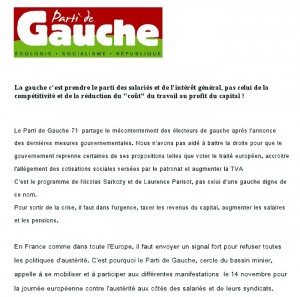 Parti de Gauche du bassin minier