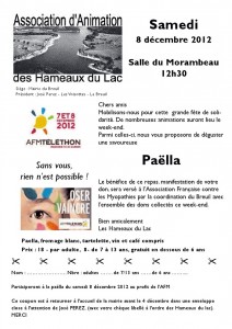 Téléthon 2012 au Breuil