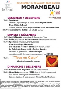 Téléthon 2012 au Breuil