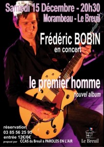 Frédéric Bobin en concert au Breuil
