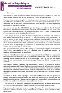 Voeux 2013