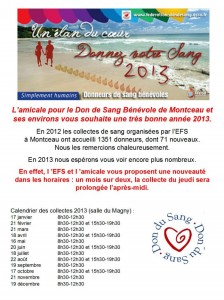 Don du sang (Montceau-les-Mines)