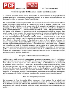 Centre hospitalier de Montceau-les-Mines