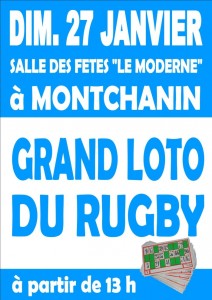 Grand loto du rugby (Montchanin)