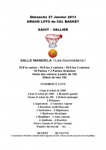CSL Basket (Saint-Vallier)