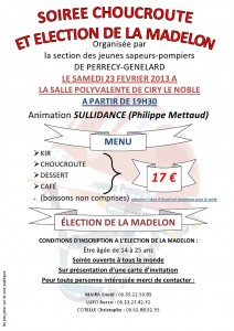Jeunes sapeurs pompiers de Perrecy-Génelard