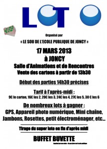 « Sou de l’école publique » de Joncy