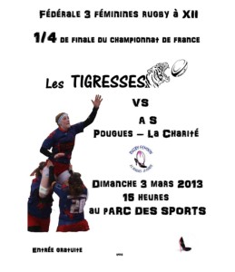 « Les tigresses » (rugby féminin)