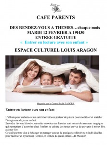 Café parents : « Entrer en lecture avec son enfant » (Saint-Vallier)