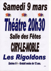 Théâtre à Ciry-le-Noble
