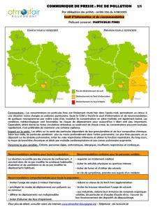 Qualité de l’air