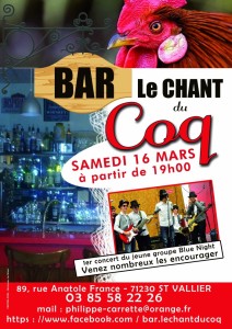 Bar « Le chant du coq » (Saint-Vallier)