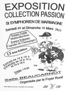 Exposition « Collections – Passion » (Saint-Symphorien-de-Marmagne)