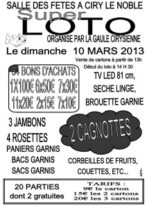 Gaule Cirysienne (Ciry-le-Noble)