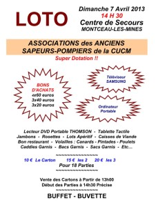 Anciens sapeurs pompiers de la CUCM