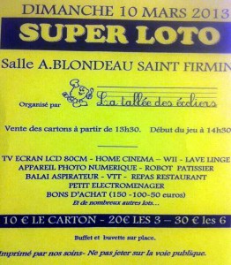 « La tablée des écoliers » Saint Firmin